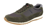 Prada Men's 4E2968 OJW F0NV7 Leather Sneaker