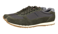 Prada Men's Green Leather Sneaker 4E2968