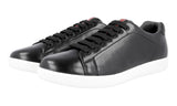 Prada Men's Black Leather Sneaker 4E2988