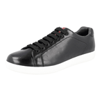 Prada Men's Black Leather Sneaker 4E2988