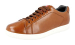 Prada Men's 4E2988 OZ7 F0054 Leather Sneaker