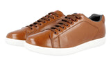 Prada Men's Brown Leather Sneaker 4E2988