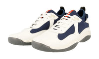 Prada Men's Multicoloured Leather Americas Cup Sneaker 4E2993