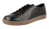 Prada Men's 4E2996 3F0P F0N77 welt-sewn Leather Sneaker