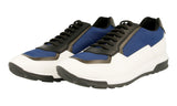 Prada Men's White Leather Sneaker 4E3020