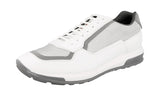 Prada Men's 4E3020 3H7X F0J36 Leather Sneaker