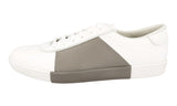 Prada Men's White Leather Downtown Sneaker 4E3022