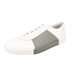 Prada Men's White Leather Downtown Sneaker 4E3022