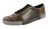 Prada Men's 4E3022 3H8X F0Q12 Leather Sneaker