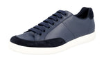 Prada Men's 4E3027 LOX F0216 Leather Sneaker