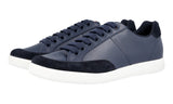 Prada Men's Blue Leather Sneaker 4E3027