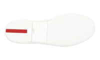 Prada Men's White Leather Sneaker 4E3027