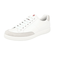 Prada Men's White Leather Sneaker 4E3027