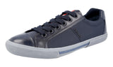 Prada Men's 4E3028 1OCF F0008 Leather Sneaker