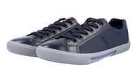 Prada Men's Blue Leather Sneaker 4E3028