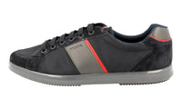 Prada Men's Blue Leather Sneaker 4E3043