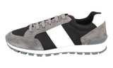 Prada Men's Multicoloured Leather Nylon Prax Sneaker 4E3053