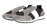 Prada Men's Multicoloured Leather Nylon Prax Sneaker 4E3053