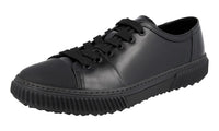 Prada Men's 4E3058 1OC1 F0002 Leather Sneaker