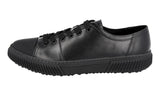 Prada Men's Black Leather Stratus Sneaker 4E3058