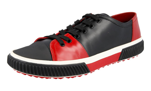Prada Men's 4E3058 1OI3 F022C Leather Sneaker