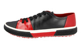 Prada Men's Black Leather Stratus Sneaker 4E3058