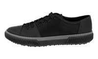 Prada Men's Black Leather Stratus Sneaker 4E3058