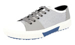 Prada Men's 4E3058 1OSJ F0BMY Textile Sneaker
