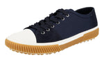 Prada Men's 4E3058 2OCF F0008 Leather Sneaker