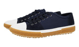 Prada Men's Blue Leather Stratus Sneaker 4E3058