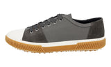 Prada Men's Grey Leather Stratus Sneaker 4E3058