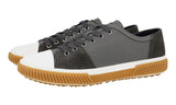 Prada Men's Grey Leather Stratus Sneaker 4E3058