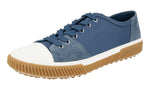Prada Men's 4E3058 2OCF F0637 Leather Sneaker