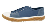 Prada Men's Blue Leather Stratus Sneaker 4E3058