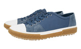 Prada Men's Blue Leather Stratus Sneaker 4E3058
