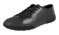 Prada Men's 4E3058 3O9U F0002 Leather Sneaker