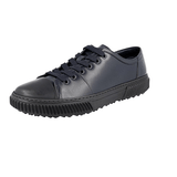 Prada Men's Blue Leather Stratus Sneaker 4E3058
