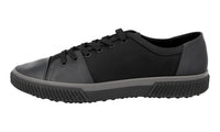 Prada Men's Black Leather Stratus Sneaker 4E3058