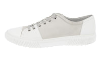 Prada Men's Grey Leather Stratus Sneaker 4E3058