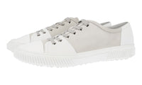 Prada Men's Grey Leather Stratus Sneaker 4E3058