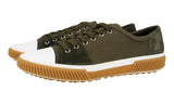 Prada Men's Green Leather Stratus Sneaker 4E3058