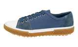 Prada Men's Blue Leather Stratus Sneaker 4E3058