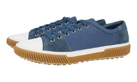 Prada Men's Blue Leather Stratus Sneaker 4E3058