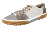 Prada Men's 4E3058 MHZ F0VY2 Leather Sneaker