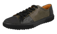 Prada Men's 4E3058 ZEI F0P80 Leather Sneaker