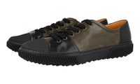 Prada Men's Green Leather Stratus Sneaker 4E3058