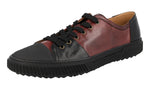 Prada Men's 4E3058 ZEI F0Y56 Leather Sneaker