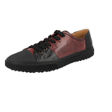 Prada Men's Red Leather Stratus Sneaker 4E3058