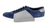 Prada Men's Blue Leather Downtown Sneaker 4E3060
