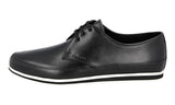 Prada Men's Black Leather St Tropez Sneaker 4E3061